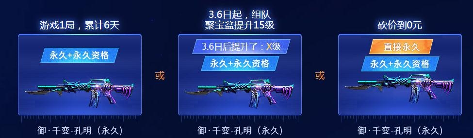 《CF》枪神节一局得永久活动介绍