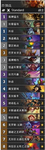 《炉石传说》暗月马戏团炸弹战卡组推荐