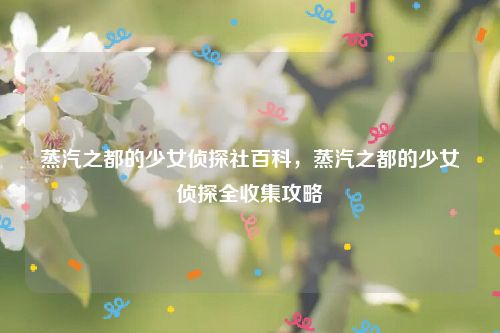 蒸汽之都的少女侦探社百科，蒸汽之都的少女侦探全收集攻略