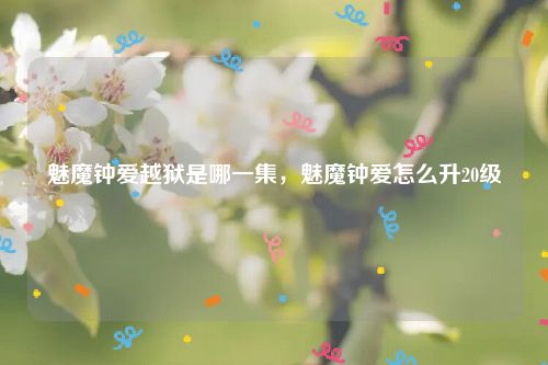 魅魔钟爱越狱是哪一集,魅魔钟爱怎么升20级