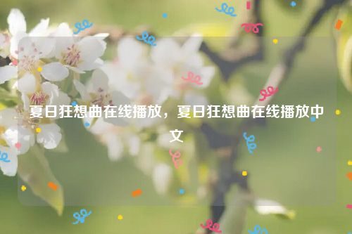 夏日狂想曲在线播放，夏日狂想曲在线播放中文